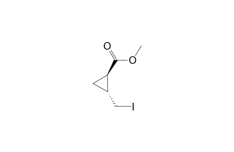 METHYL-TRANS-(2'-IODOMETHYLCYCLOPROPANE)-CARBOXYLATE