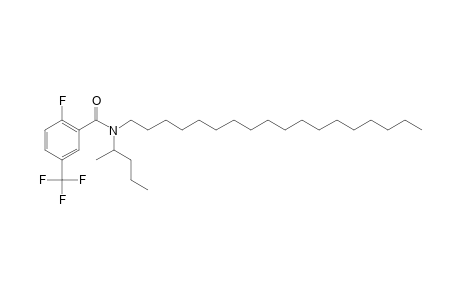 Benzamide, 2-fluoro-5-trifluoromethyl-N-(2-pentyl)-N-octadecyl-