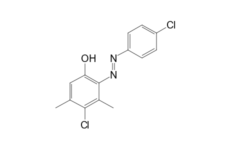 4-chloro-2-[(p-chlorophenyl)azo]-3,5-xylenol