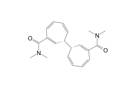 [Bi-2,4,6-cycloheptatrien-1-yl]-3,3'-dicarboxamide, N,N,N',N'-tetramethyl-, (R*,R*)-(.+-.)-