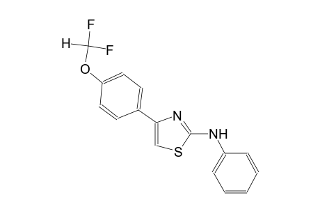 N-{4-[4-(difluoromethoxy)phenyl]-1,3-thiazol-2-yl}-N-phenylamine