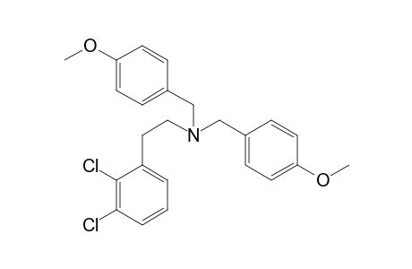 N,N-Bis(4-methoxybenzyl)-2,3-dichlorophenethylamine