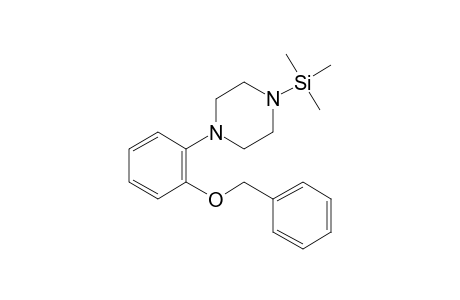 1-(2-Benzyloxy-phenyl)-piperazine, tms