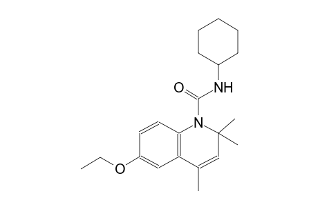 N-cyclohexyl-6-ethoxy-2,2,4-trimethyl-1(2H)-quinolinecarboxamide