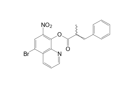 5-bromo-7-nitro-8-quinolinol, alpha-methylcinnamate (ester)