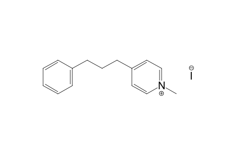 1-methyl-4-(3-phenylpropyl)pyridinium iodide