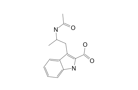 3-(2-Acetamidopropyl)-1H-indole-2-carboxylic acid