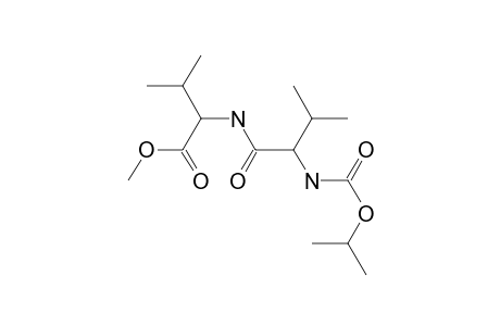 val-val, N-(Isopropyloxycarbonyl)-, methyl ester