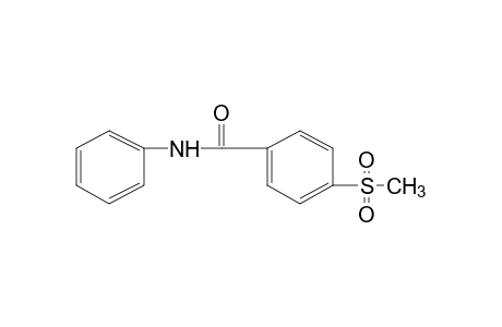 4-(methylsulfonyl)benzanilide