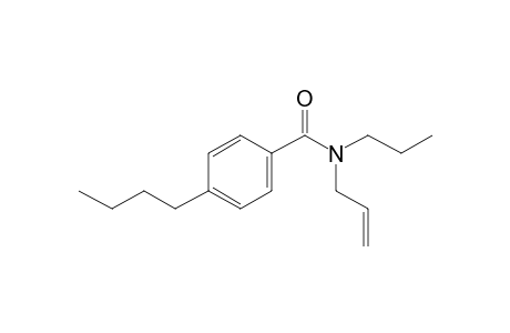 Benzamide, 4-butyl-N-allyl-N-propyl-