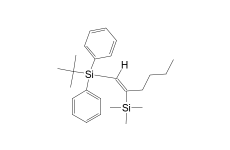 (Z)-1-tert-BUTYL-(DIPHENYL)-SILYL-2-TRIMETHYLSILYL-HEX-1-ENE