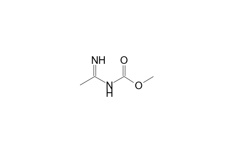 (1-aminoethylidene)carbamic acid, methyl ester