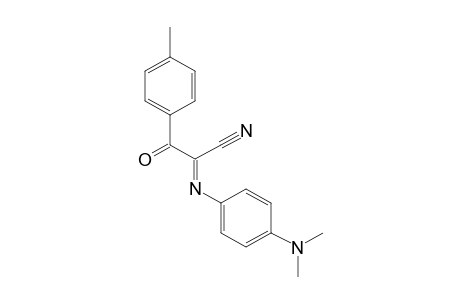 {[p-(dimethylamino)phenyl]imino}(p-toluoyl)acetonitrile