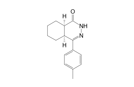 (4aS,8aR)-4-p-Tolyl-4a,5,6,7,8,8a-hexahydro-2H-phthalazin-1-one