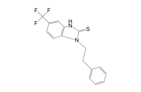 1-phenethyl-5-(trifluoromethyl)-2-benzimidazolinethione