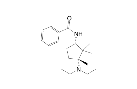 N-((1S,3R)-3-(Diethylamino)-2,2,3-trimethylcyclopentyl)benzamide