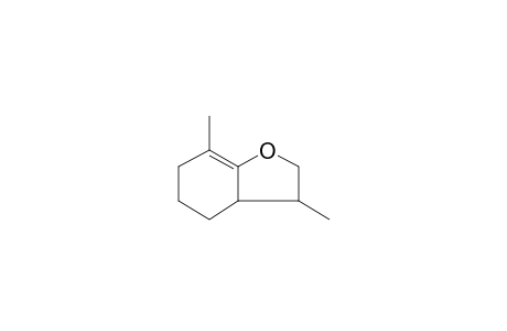 3,7-Dimethyl-2,3,3A,4,5,6-hexahydro-1-benzofuran #