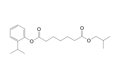 Pimelic acid, isobutyl 2-isopropylphenyl ester