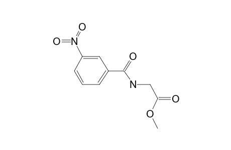 Methyl N-(3-nitrobenzoyl)glycinate