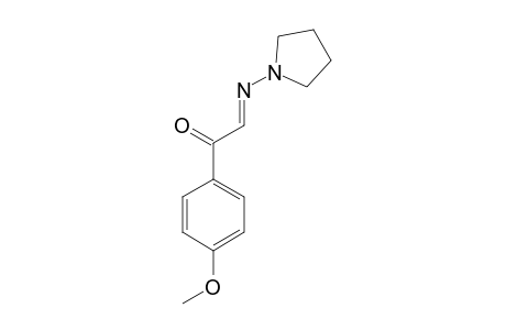 p-methoxyphenyl-(1-pyrrolidinylimino)glyoxal