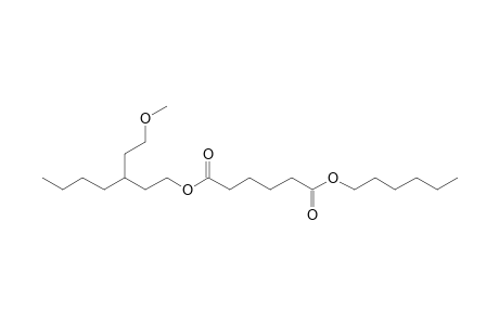 Adipic acid, hexyl 3-(2-methoxyethyl)heptyl ester