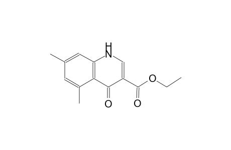 3-quinolinecarboxylic acid, 1,4-dihydro-5,7-dimethyl-4-oxo-, ethyl ester