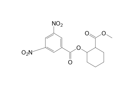 cis-2-Hydroxycyclohexanecarboxylic acid, methyl ester, 3,5-dinitrobenzoate (ester)