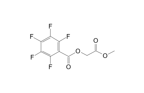 2-Methoxy-2-oxoethyl 2,3,4,5,6-pentafluorobenzoate