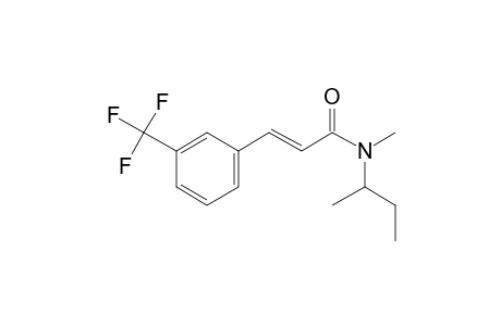 Trans-cinnamamide, 3-trifluoromethyl-N-(2-butyl)-N-methyl-