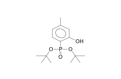 DI-TERT-BUTYL (2-HYDROXY-4-METHYLPHENYL)PHOSPHONATE