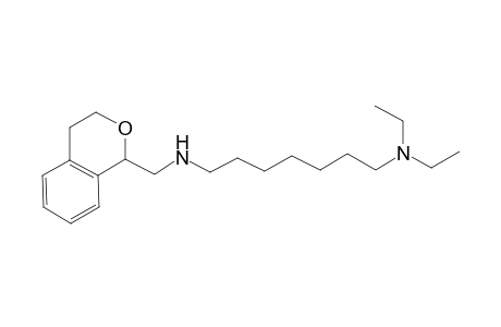 Heptane-1,7-diamine, N,N-diethyl-N'-(1-isochromanylmethyl)-