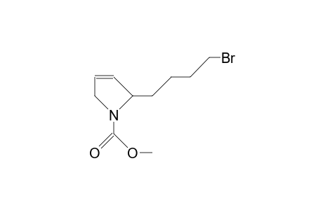 Methyl-2-(4-bromobutyl)-3-pyrroline-1-carboxylate