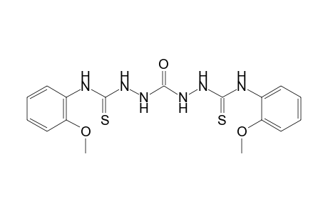 1,5-bis[(o-methoxyphenyl)thiocarbamoyl]carbohydrazide