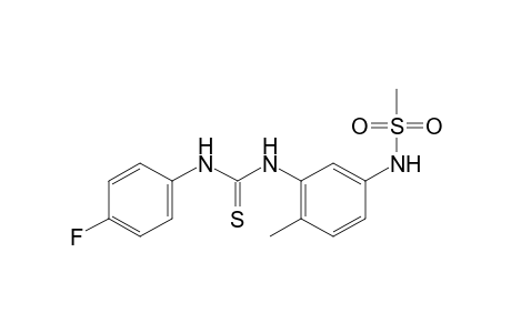 4'-fluoro-5-methanesulfonamido-2-methylthiocarbanilide