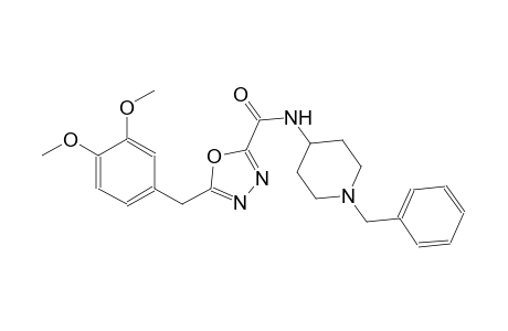 1,3,4-oxadiazole-2-carboxamide, 5-[(3,4-dimethoxyphenyl)methyl]-N-[1-(phenylmethyl)-4-piperidinyl]-