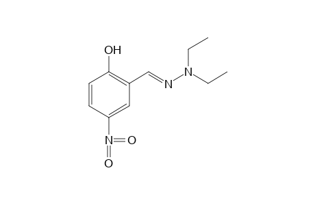 5-nitrosalicylaldehyde, diethylhydrazone