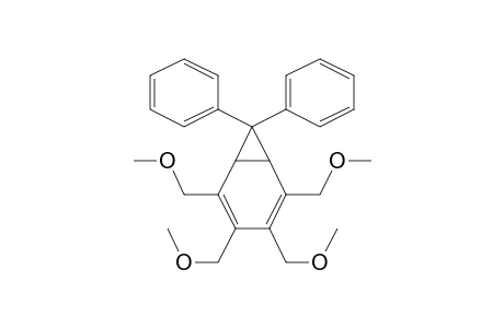 2,3,4,5-tetrakis(methoxymethyl)-7,7-diphenyl-bicyclo[4.1.0]hepta-2,4-diene