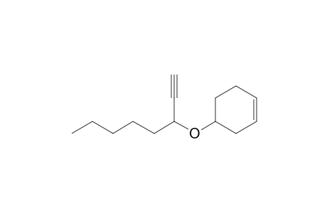 4-(1-Ethynyl-hexyloxy)-cyclohexene