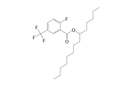 2-Fluoro-5-trifluoromethylbenzoic acid, 6-tetradecyl ester