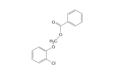 (o-chlorophenoxy)methanol, benzoate