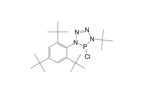 4-TERT.-BUTYL-5-CHLORO-4,5-DIHYDRO-1-(2,4,6-TRI-TERT.-BUTYLPHENYL)-1H-TETRAZAPHOSPHOL