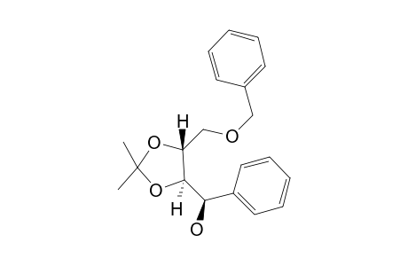 (4R)-4-Hydroxy-4-phenyl-2S,3S-o-isopropylidenebutyl benzyl ether