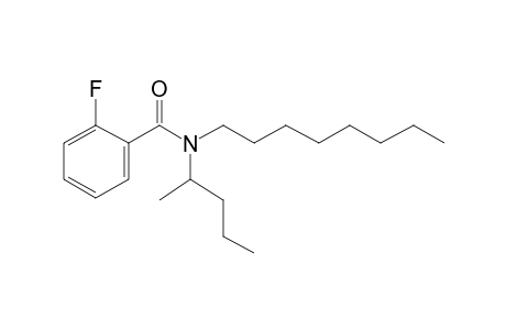 Benzamide, 2-fluoro-N-(2-pentyl)-N-octyl-