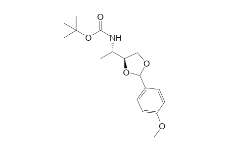 (2S,3S)-1,2-p-Methoxybenbzylidene-3-tert-butyloxycarbonylamino-1,2-butanediol