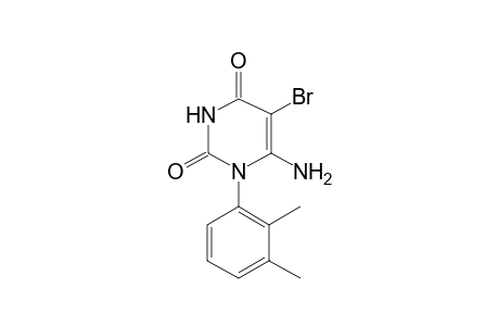 2,4(1H,3H)-Pyrimidinedione, 6-amino-5-bromo-1-(2,3-dimethylphenyl)-