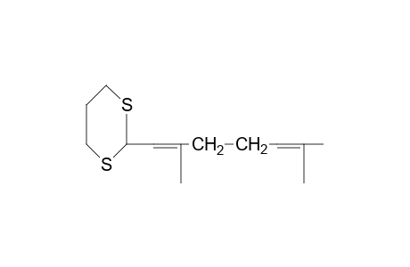 (E)-2-(2,6-DIMETHYL-1,5-HEPTADIENYL)-m-DITHIANE