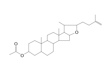 25-Coprosten-16,22-epoxy-3.alpha.-ol acetate