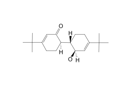 (1'RS,2'RS,6SR)-3-TERT.-BUTYL-6-(4'-TERT.-BUTYL-2'-HYDROXYCYCLOHEX-3'-ENYL)-CYCLOHEX-2-ENONE