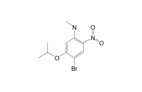 4-Bromo-5-isopropoxy-2-nitroaniline, N-methyl