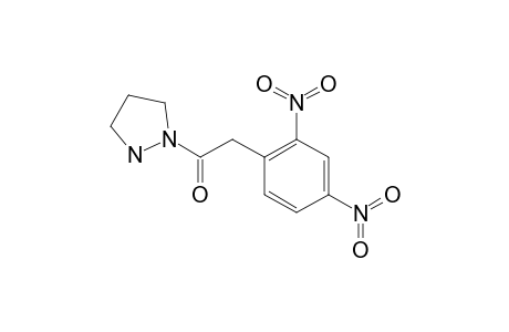 1-[(2,4-DINITROPHENYL)-ACETYL]-PYRAZOLIDINE